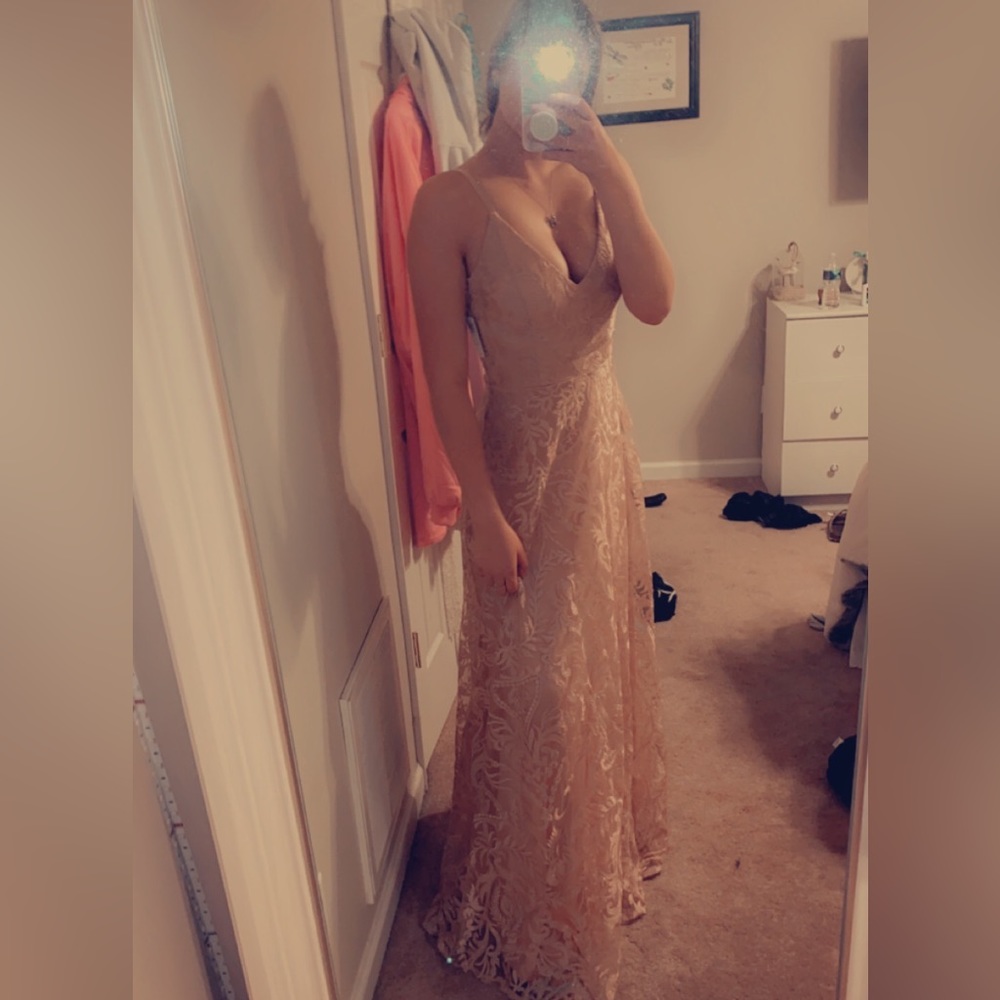 Blush pink Prom Dress <3 worn once